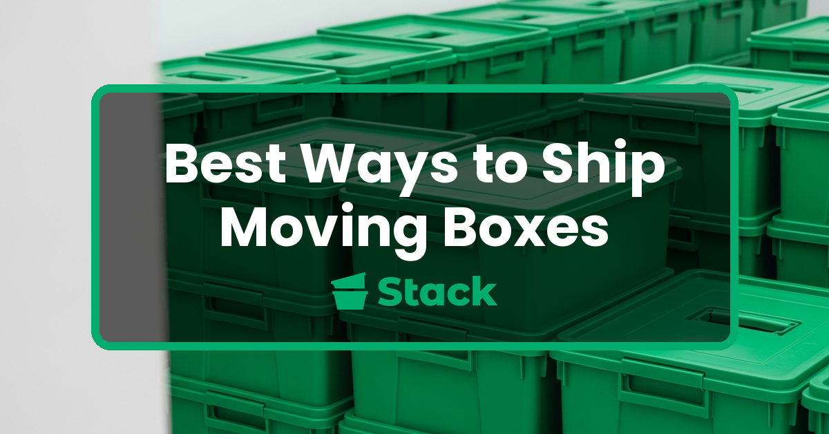 Best Ways to Ship Moving Boxes