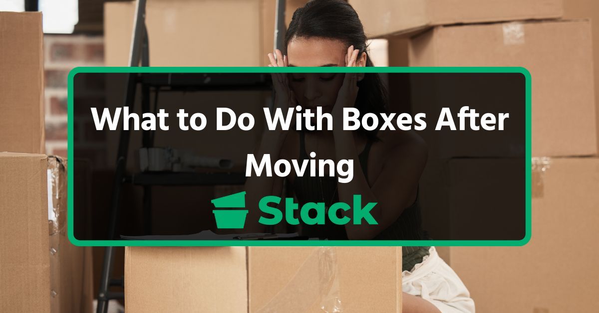 What to do With Moving Boxes After Moving