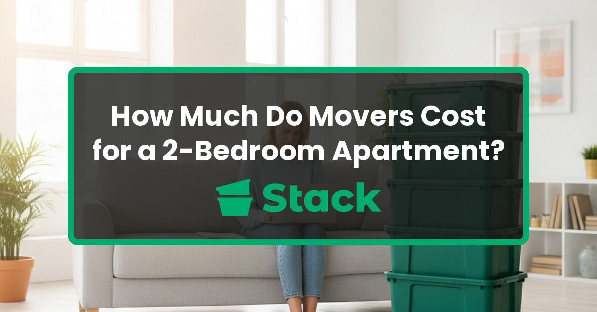 How Much Do Movers Cost for a 2-Bedroom Apartment?
