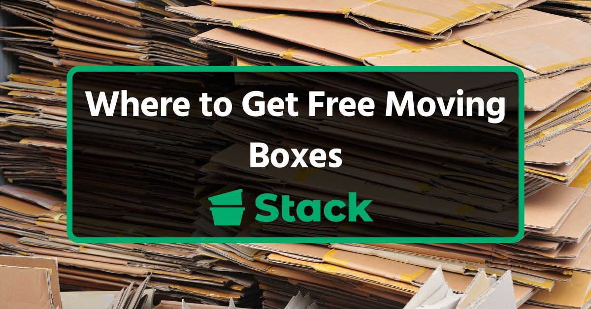 Where to Get Free Moving Boxes
