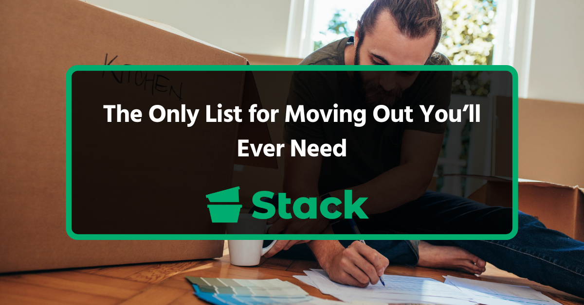 how to pack for moving using a checklist and moving boxes