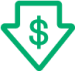 Affordable moving box rental icon — flat-rate weekly pricing