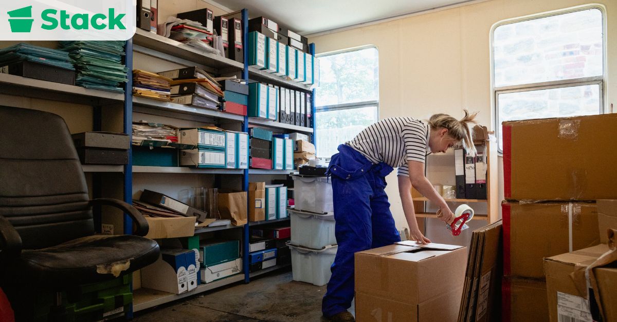 1. Reuse your Moving Boxes