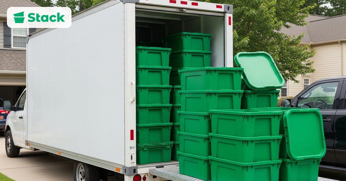 Moving Container Services (Best for Flexible Storage)