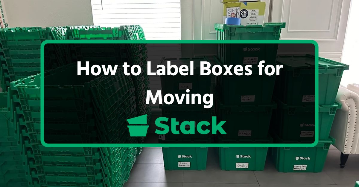 how to label boxes for moving
