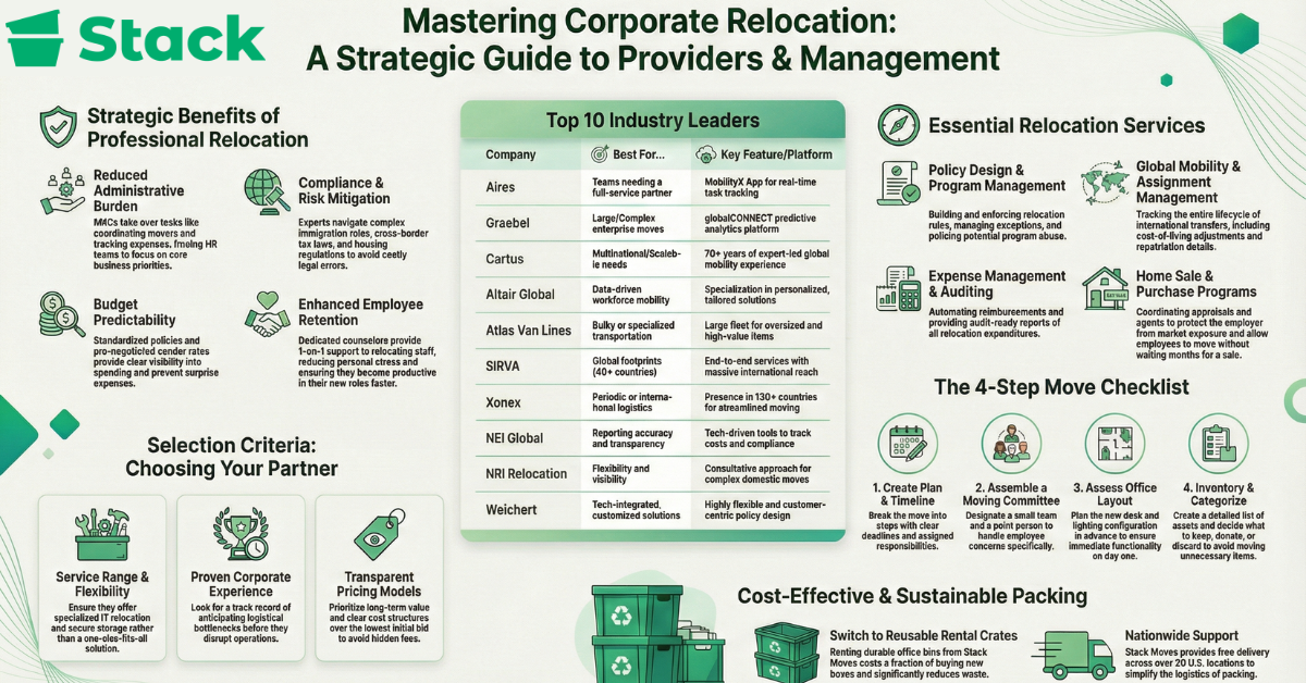 Top 10 Corporate Relocation Companies
